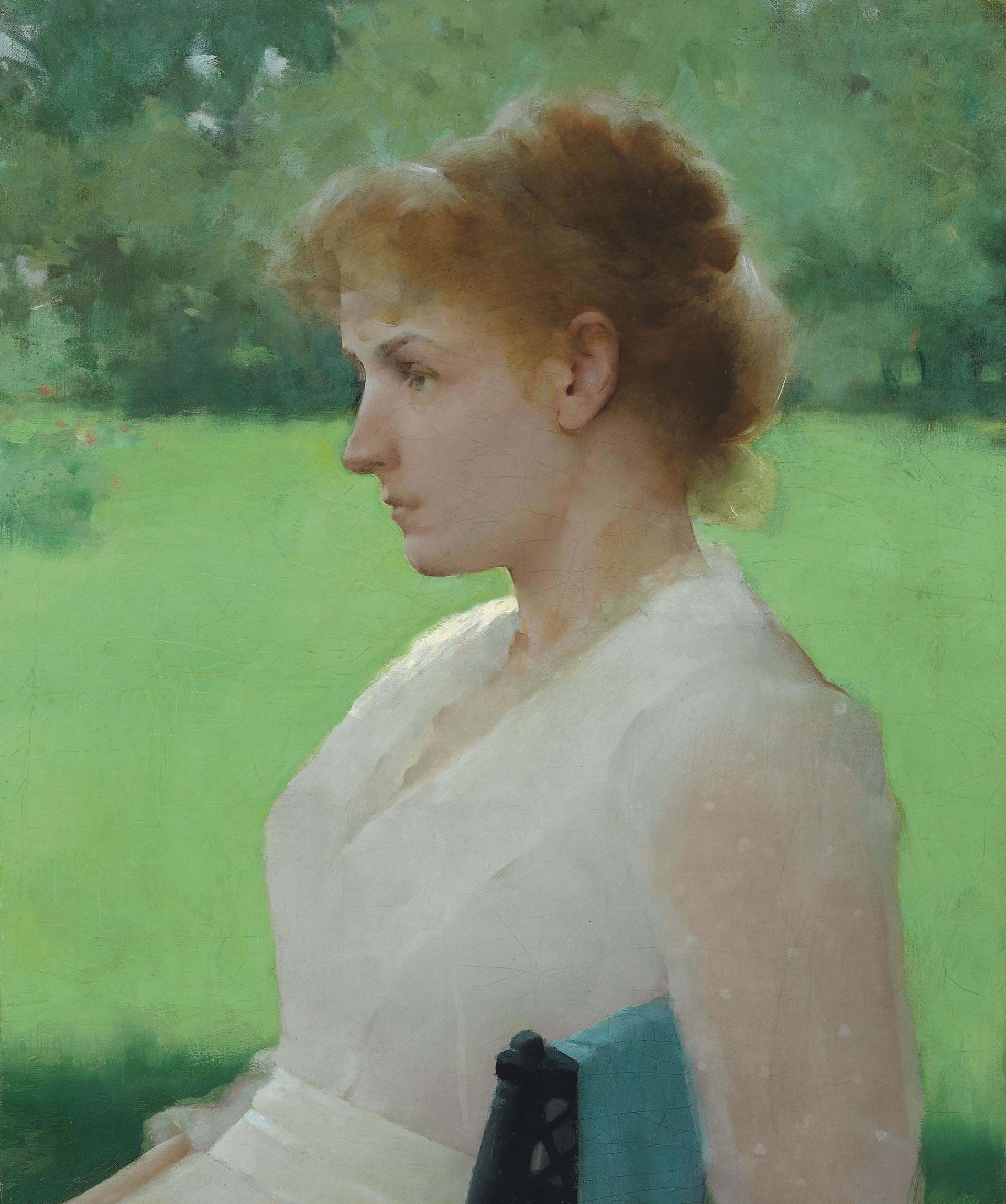 En été - Frank Weston Benson image 1 tableau peint à l’huile sur toile
