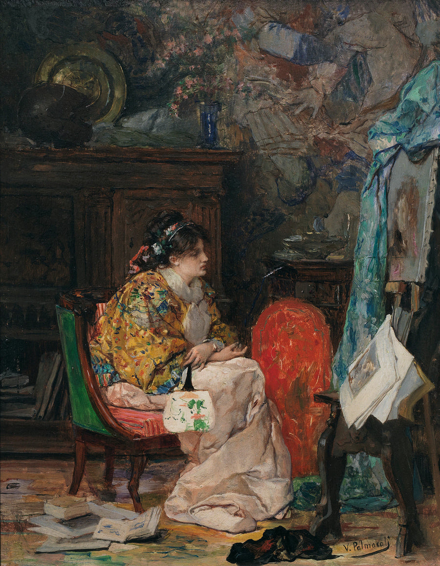 En studio - Vicente Palmaroli