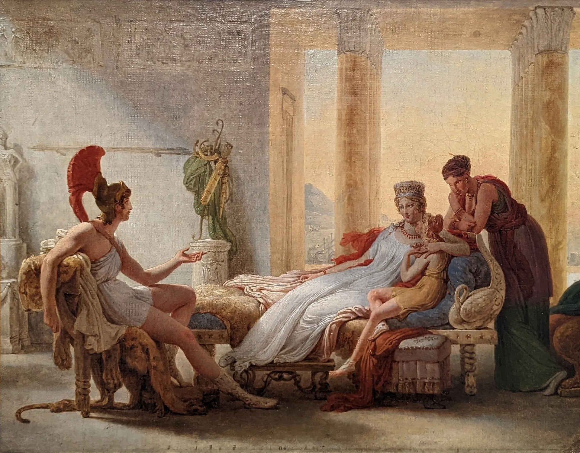 Énée et Didon - Pierre-Narcisse Guérin image 1 copie peinte à la main à l’huile