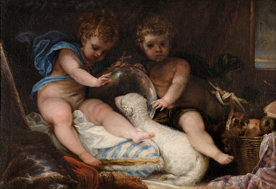 L'Enfant Jésus et Saint Jean - Juan Antonio de Frías y Escalante