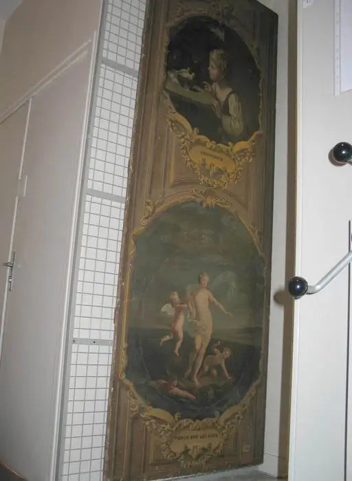 Enfant jouant avec des colombes - Guido Reni image 1 copie de tableau peinte à la main