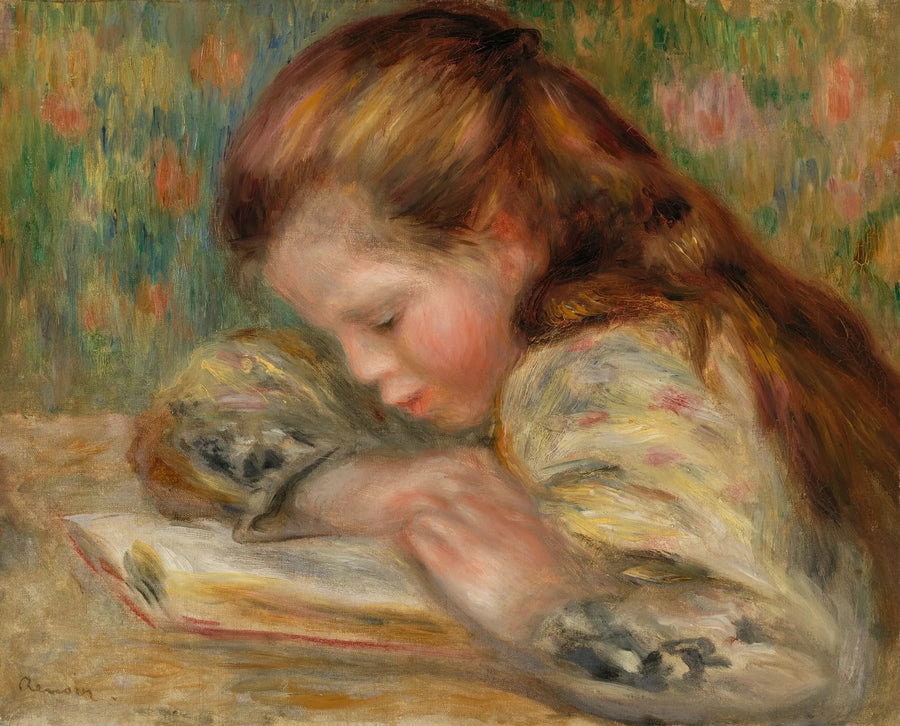Enfant lisant - Pierre-Auguste Renoir