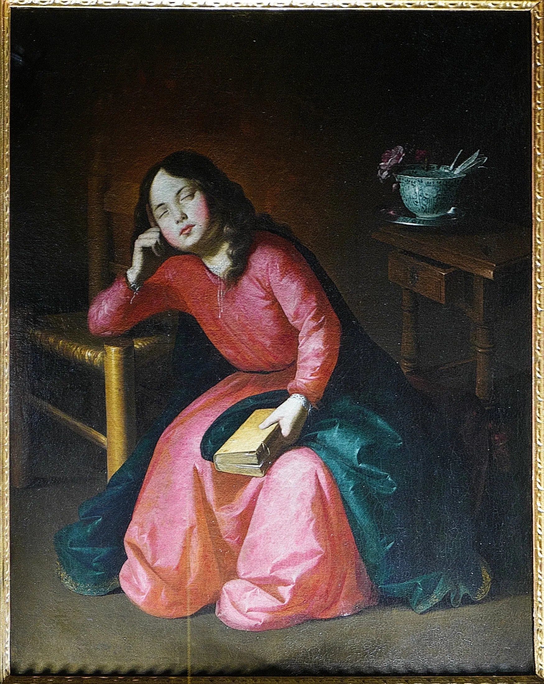 Enfant Vierge endormie - Francisco de Zurbarán image 1 tableau peint à l’huile sur toile