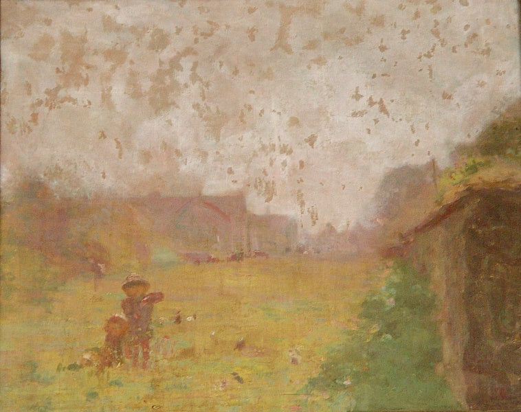 Enfants à Saint Hubert - Eliseu Visconti image 1 reproduction de peinture à l’huile