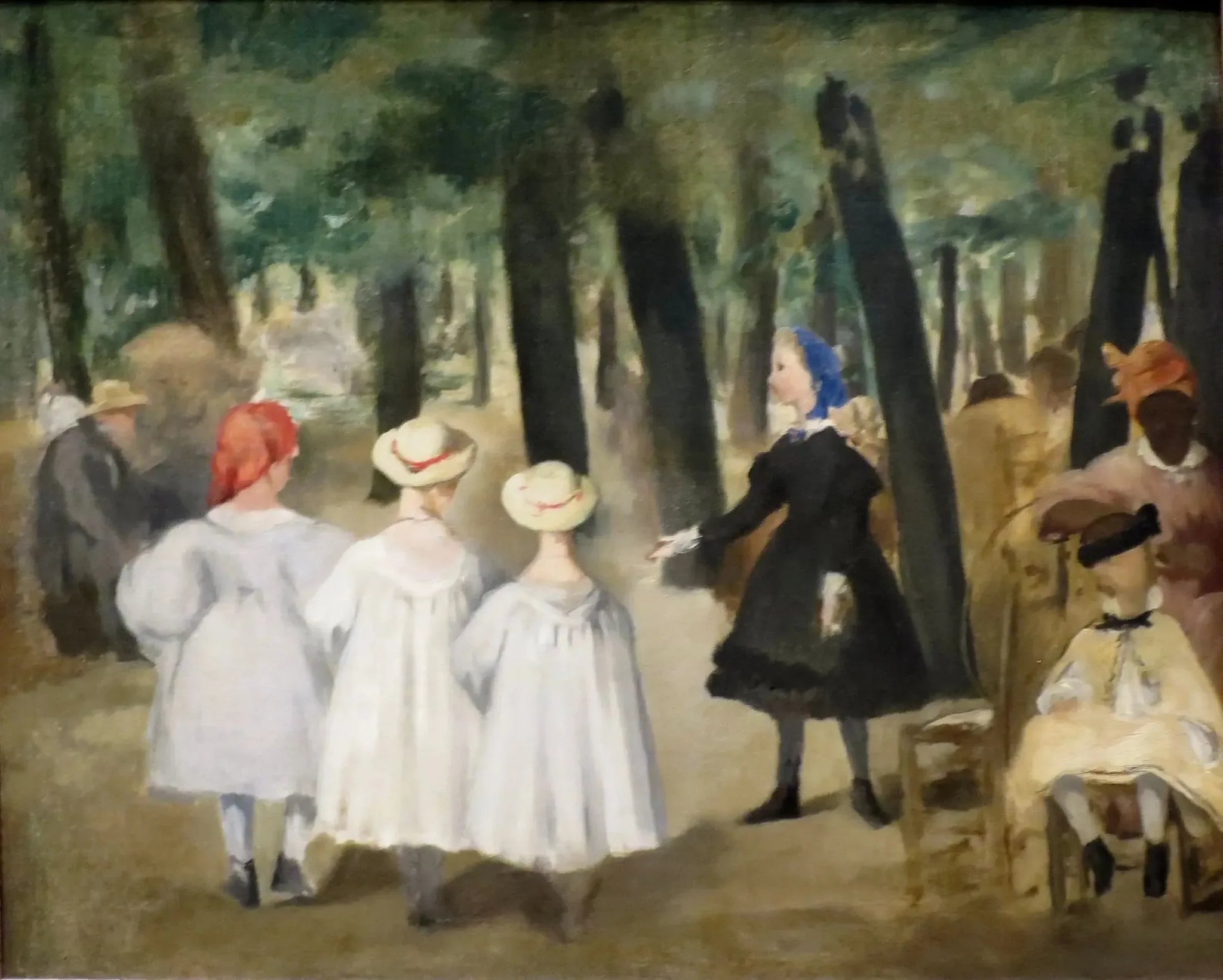 Enfants aux Tuileries - Édouard Manet image 1 reproduction de peinture à l’huile