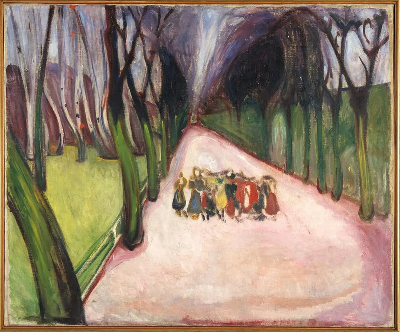 Enfants dans la rue - Edvard Munch