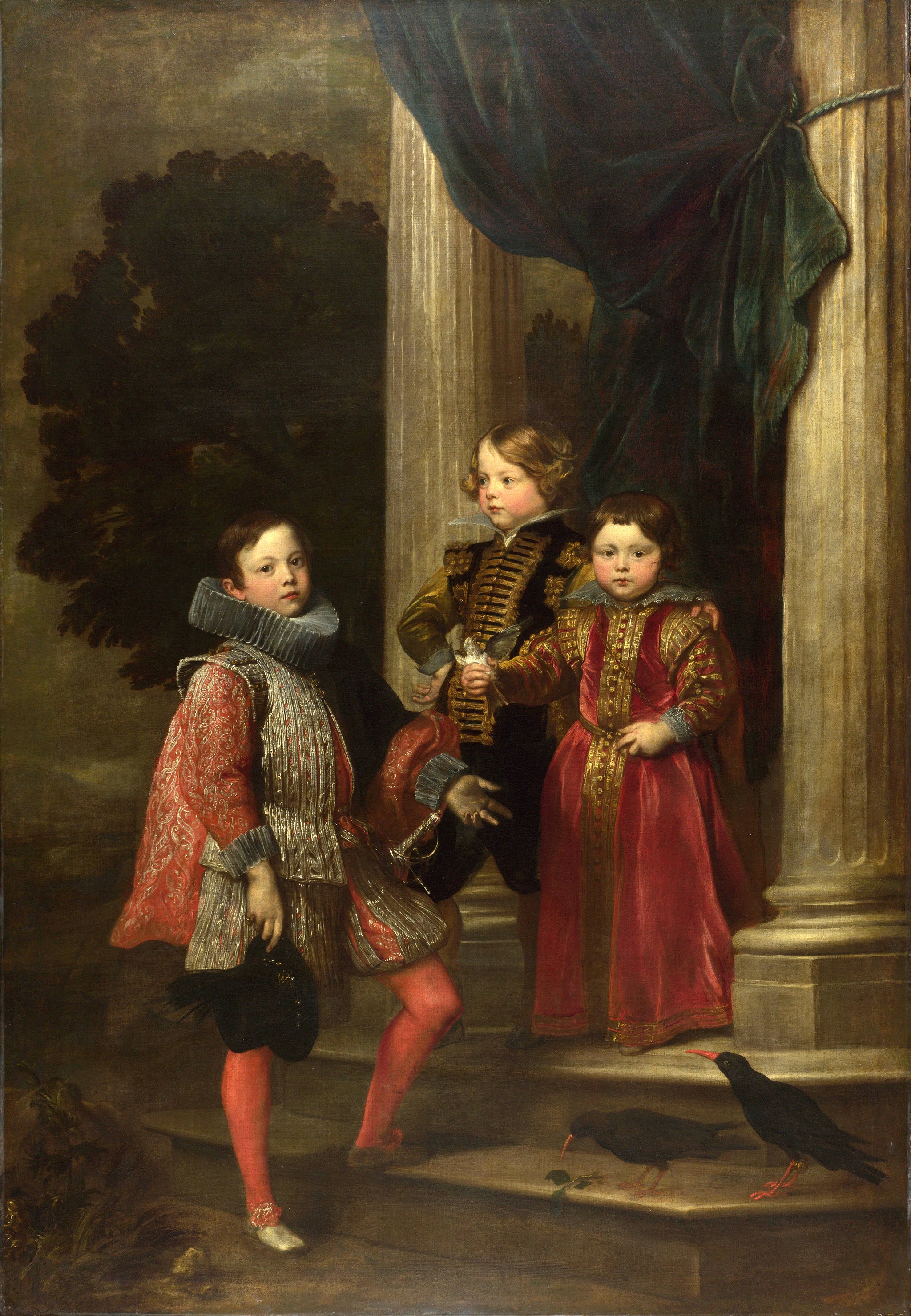 Les enfants Giustiniani Longo (?) - Antoine van Dyck