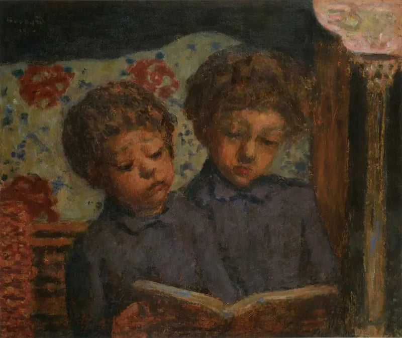 Enfants solfiants, Charles et Jean Terrasse - Pierre Bonnard
