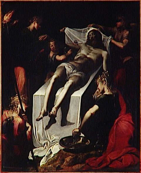 L'ensevelissement du Christ - Quentin Varin