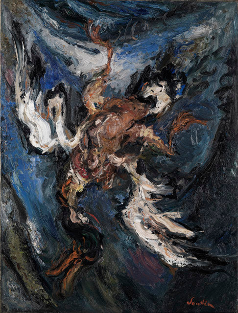 Ente auf blauem Grund - Chaïm Soutine