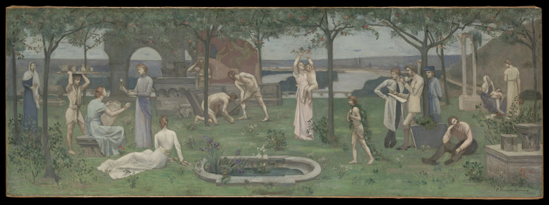 Entre les arts et la nature - Pierre Puvis de Chavannes