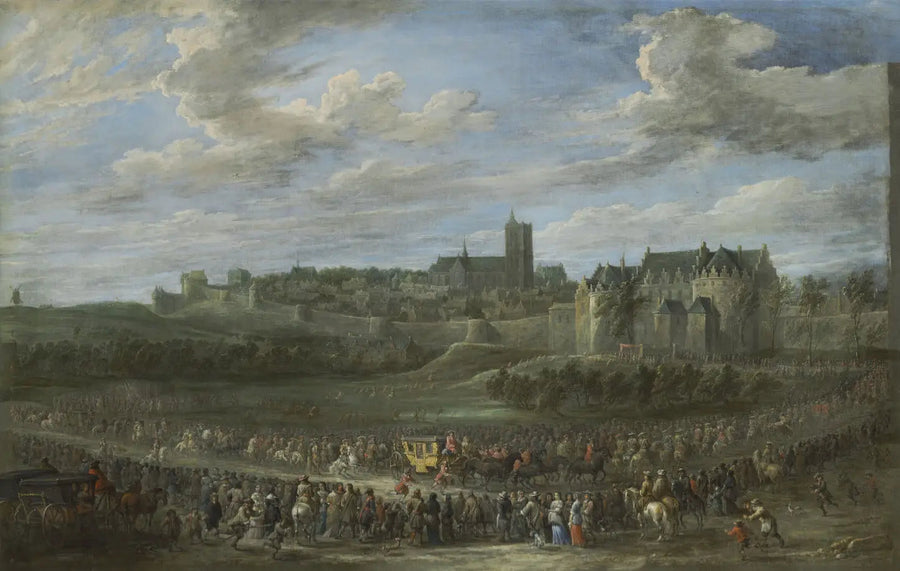 Entrée d'une princesse à Bruxelles - David Teniers le Jeune