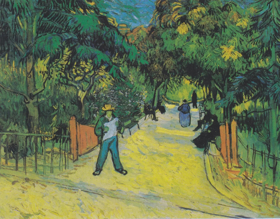Entrée du parc public à Arles - Vincent van Gogh