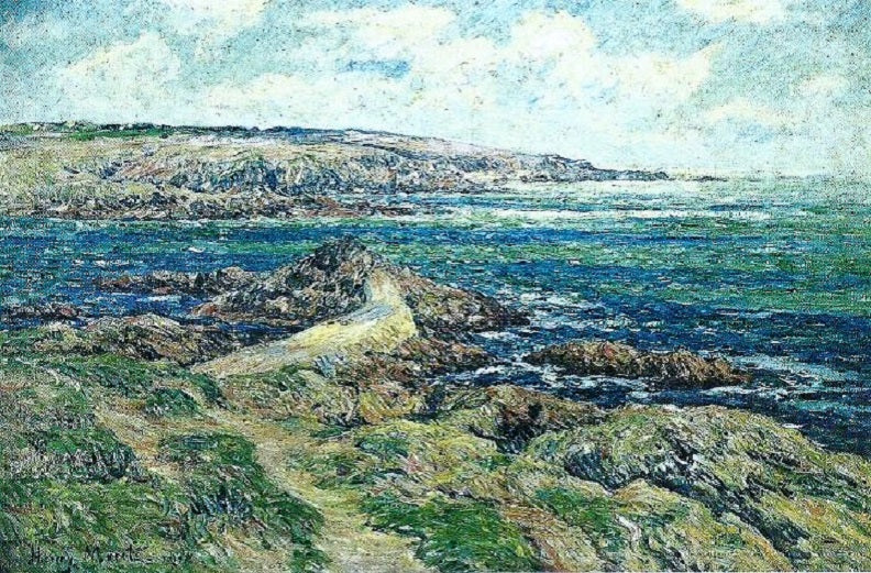 Entrée du port de Doëlan - Henry Moret