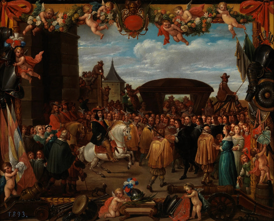 Entrée triomphale de Don Juan José d'Autriche (?) - David Teniers III