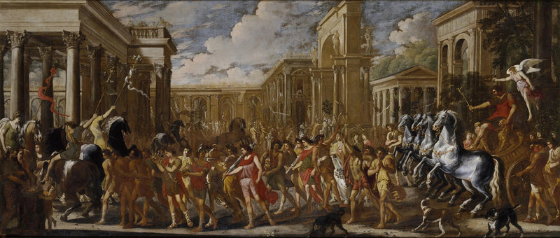 Entrée triomphale de Vespasien à Rome - Viviano Codazzi|Micco Spadaro