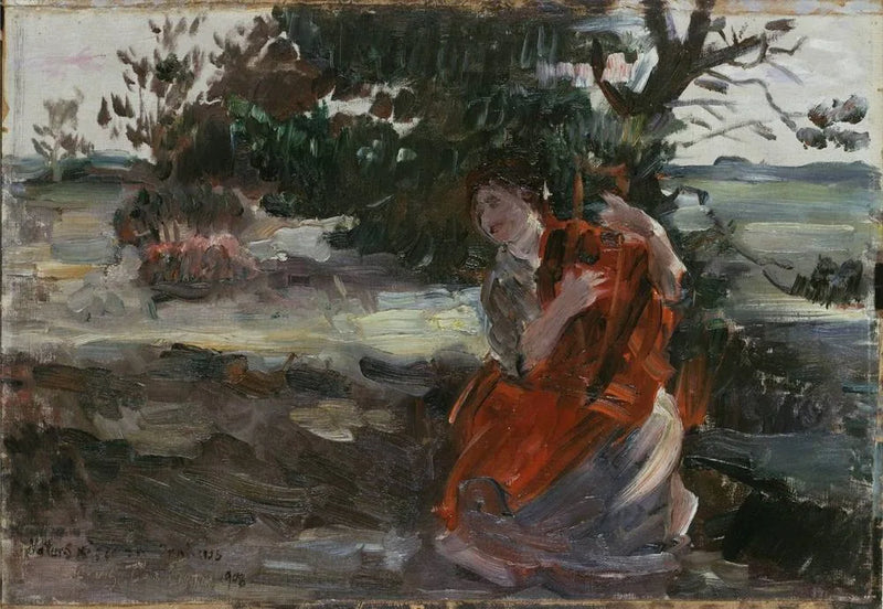 Entwurf zu Orpheus - Lovis Corinth