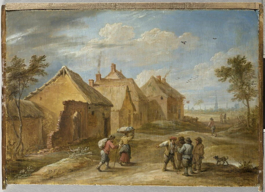 Environs d'Anvers, paysage - David II Teniers
