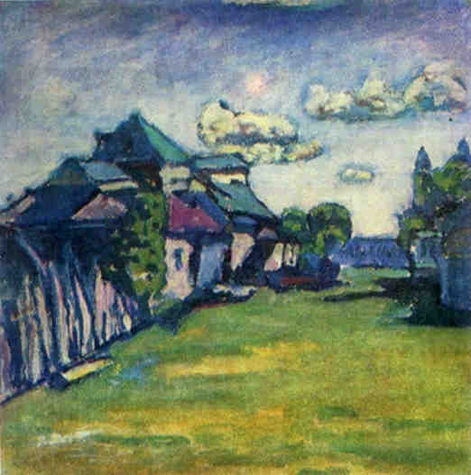 Environs de Moscou - Vassily Kandinsky image 1 reproduction artisanale de tableau