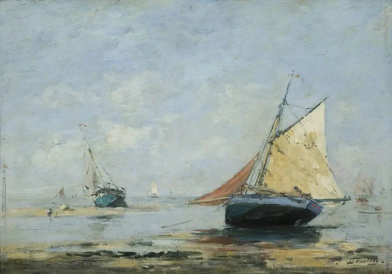 Environs de Trouville - Eugène Boudin