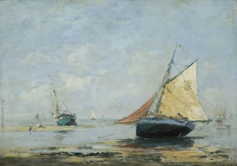 Environs de Trouville - Eugène Boudin