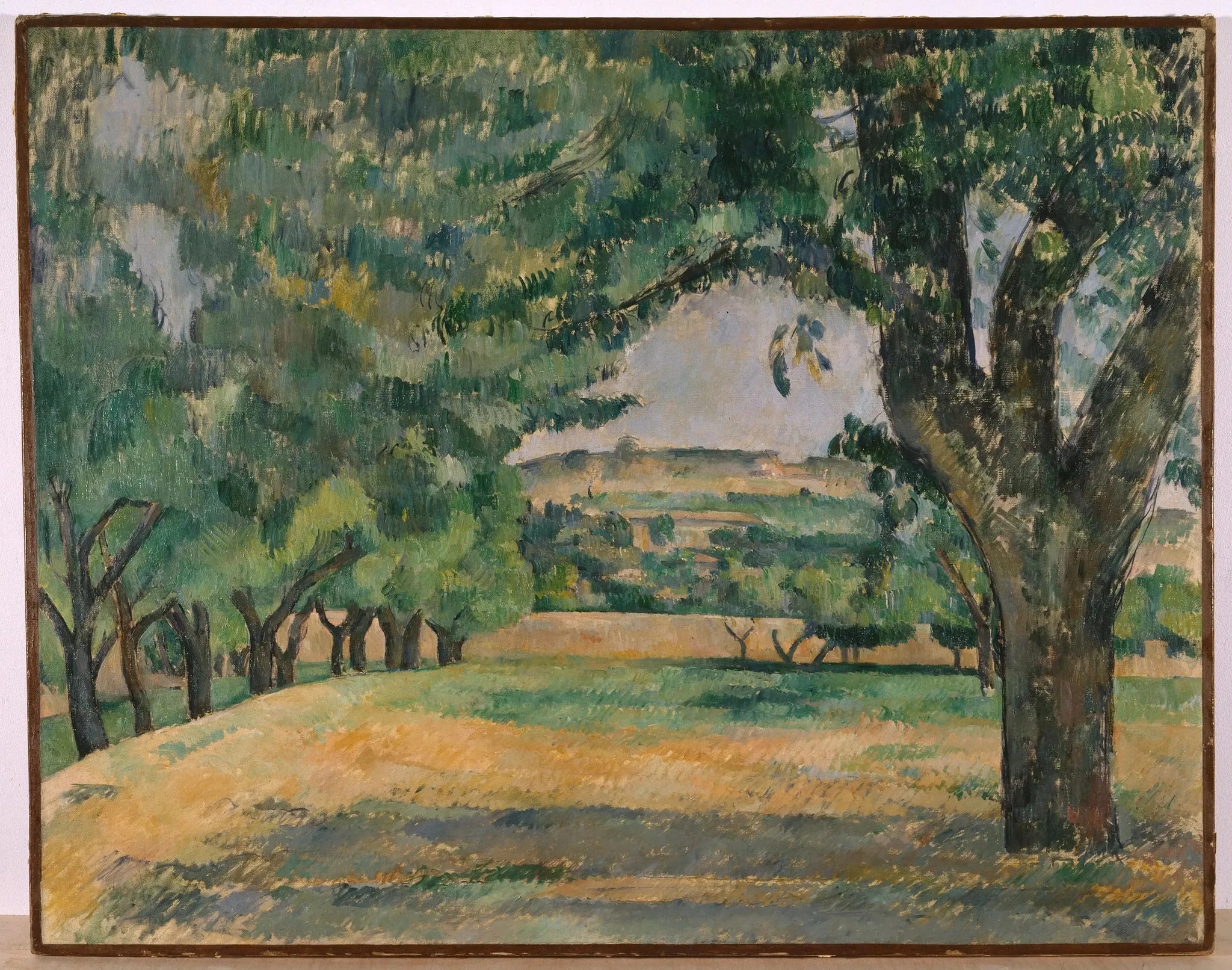 Environs du Jas de Bouffan - Paul Cézanne image 1 copie de tableau peinte à la main