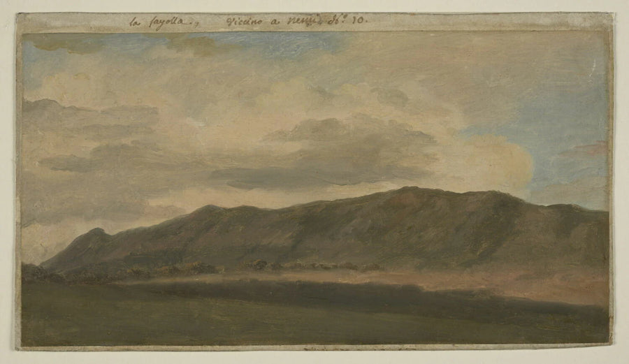 Environs de Nemi : la Fayolle - Pierre de Valenciennes