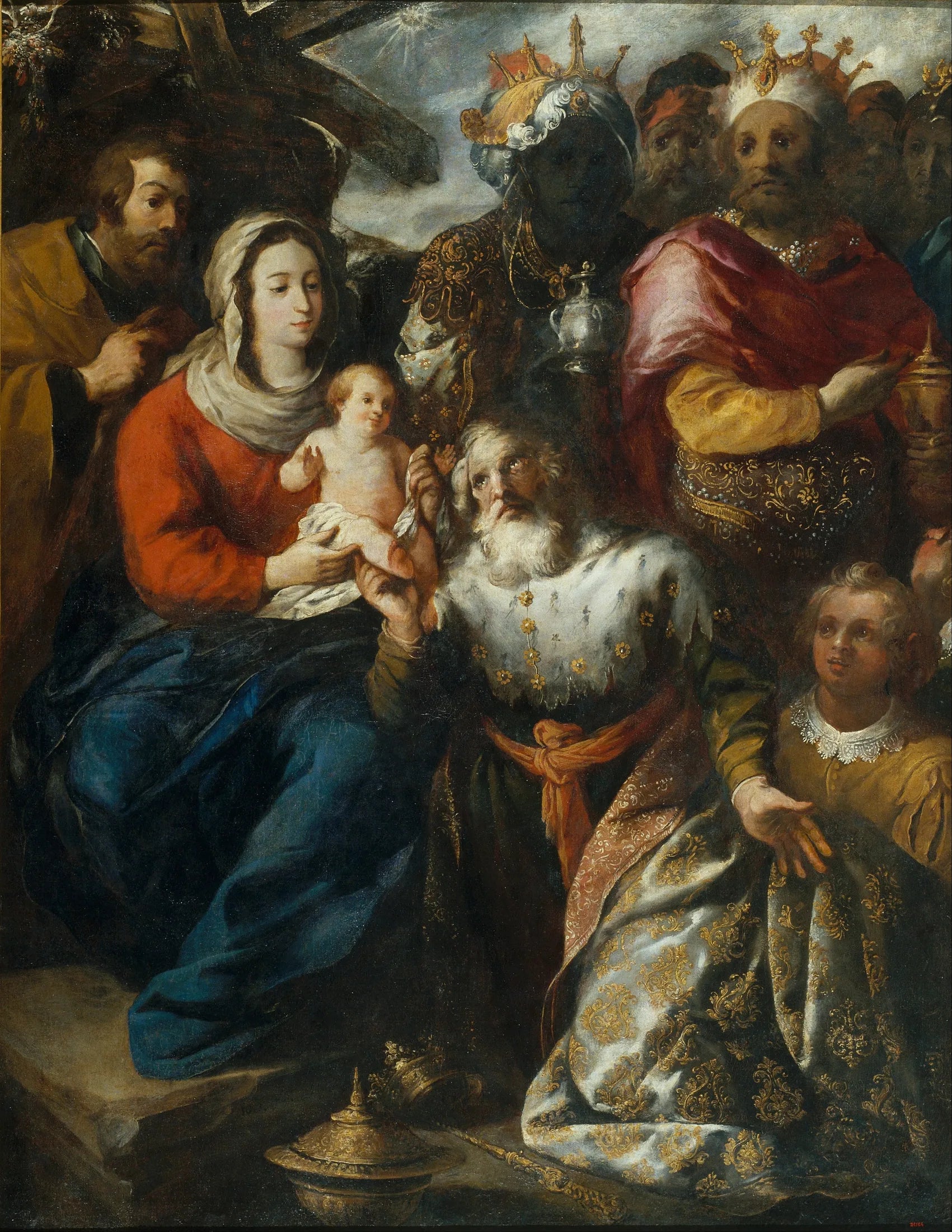 Épiphanie - Francisco Herrera the younger image 1 tableau peint à l’huile sur toile