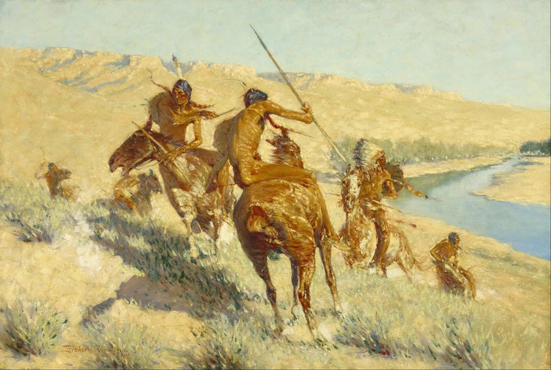 Épisode du Buffalo Gun - Frederic Remington