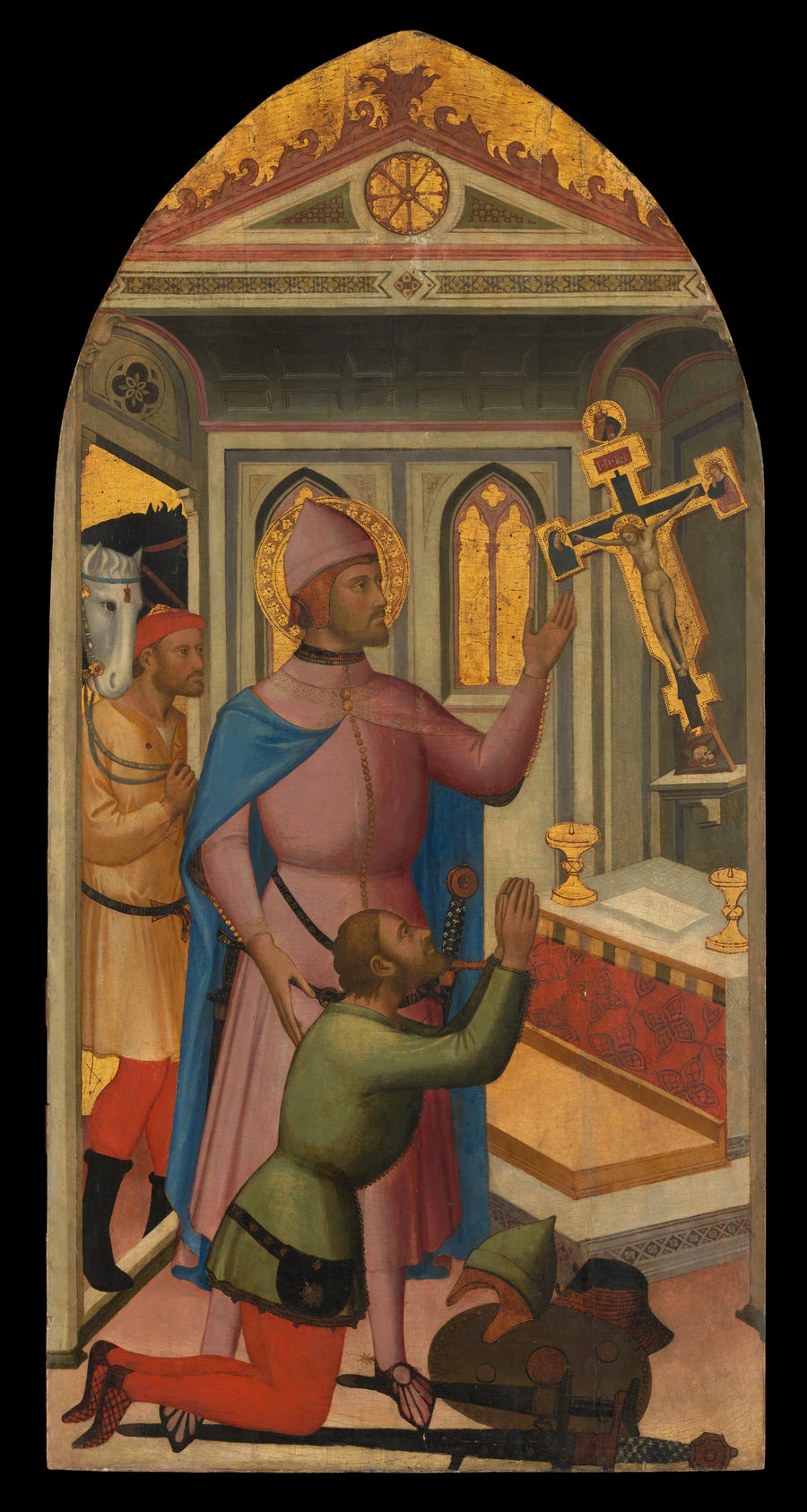 Un épisode de la vie de saint Jean-Gualbert - Niccolò di Pietro Gerini