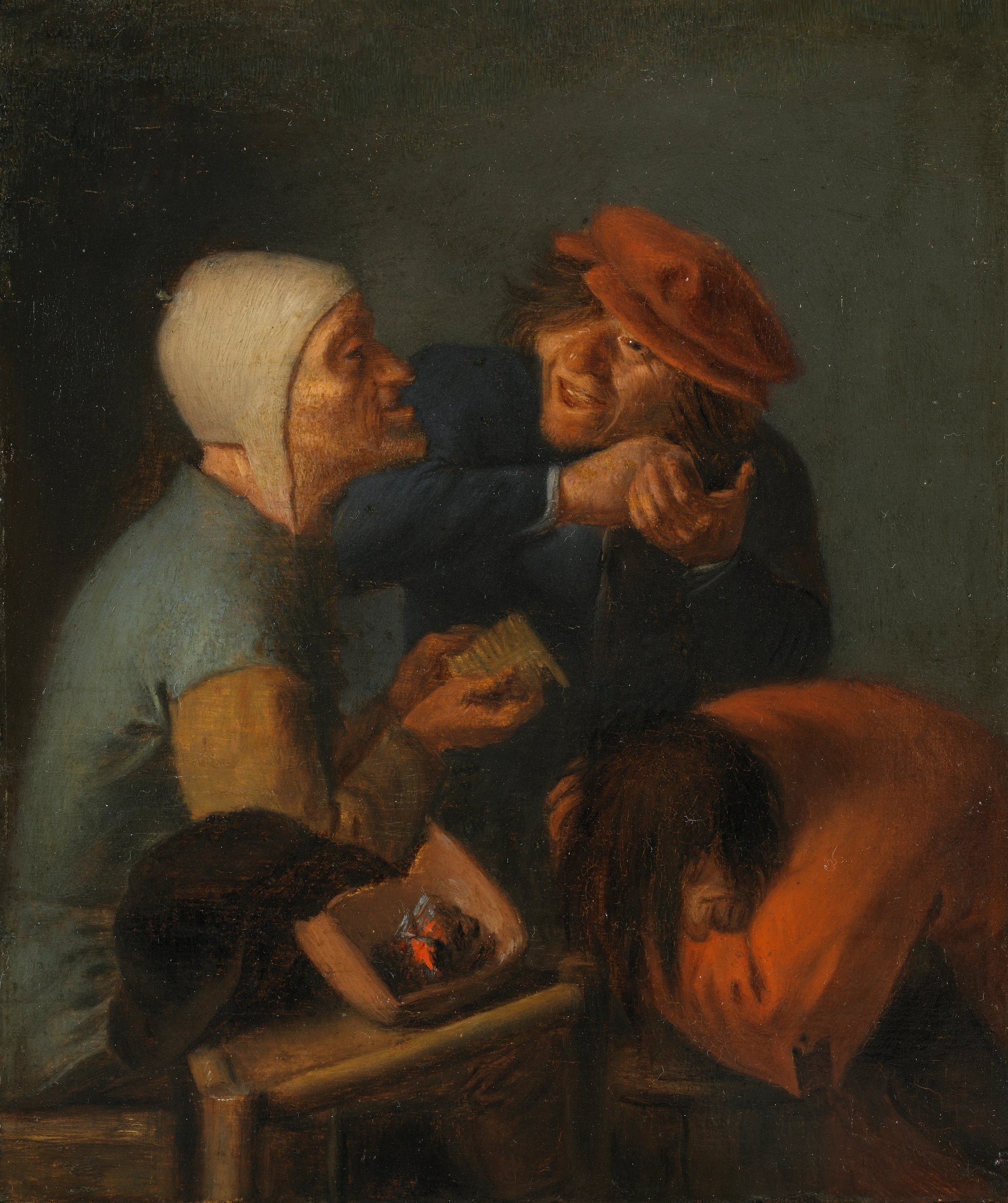 L'épouillage - Adriaen Brouwer