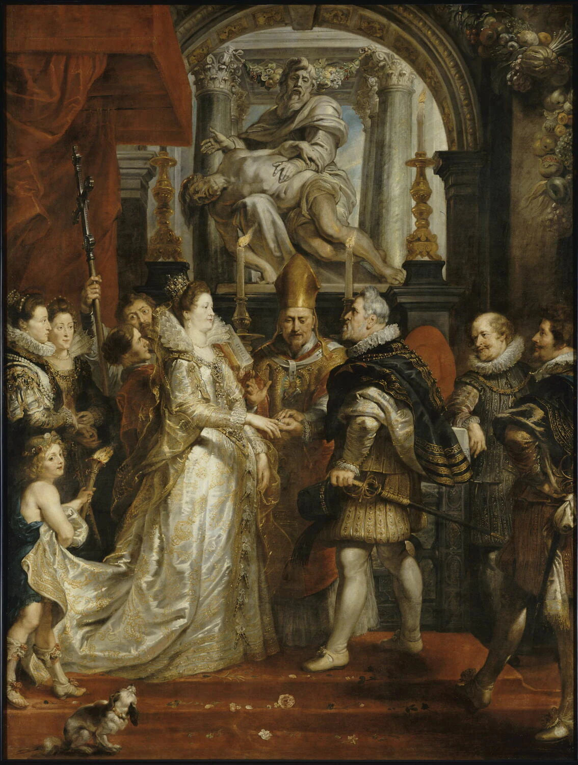 Les Épousailles de la reine - Peter Paul Rubens