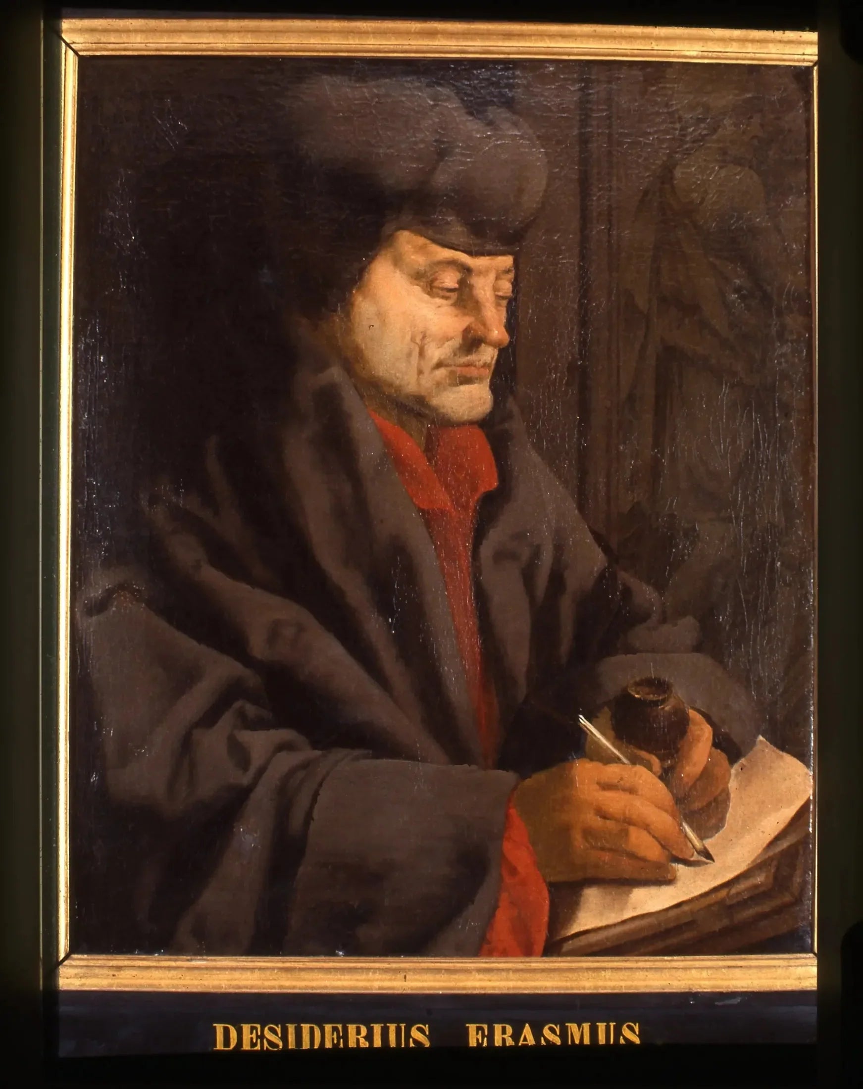 Érasme de Rotterdam - Albrecht Dürer image 1 copie de tableau peinte à la main