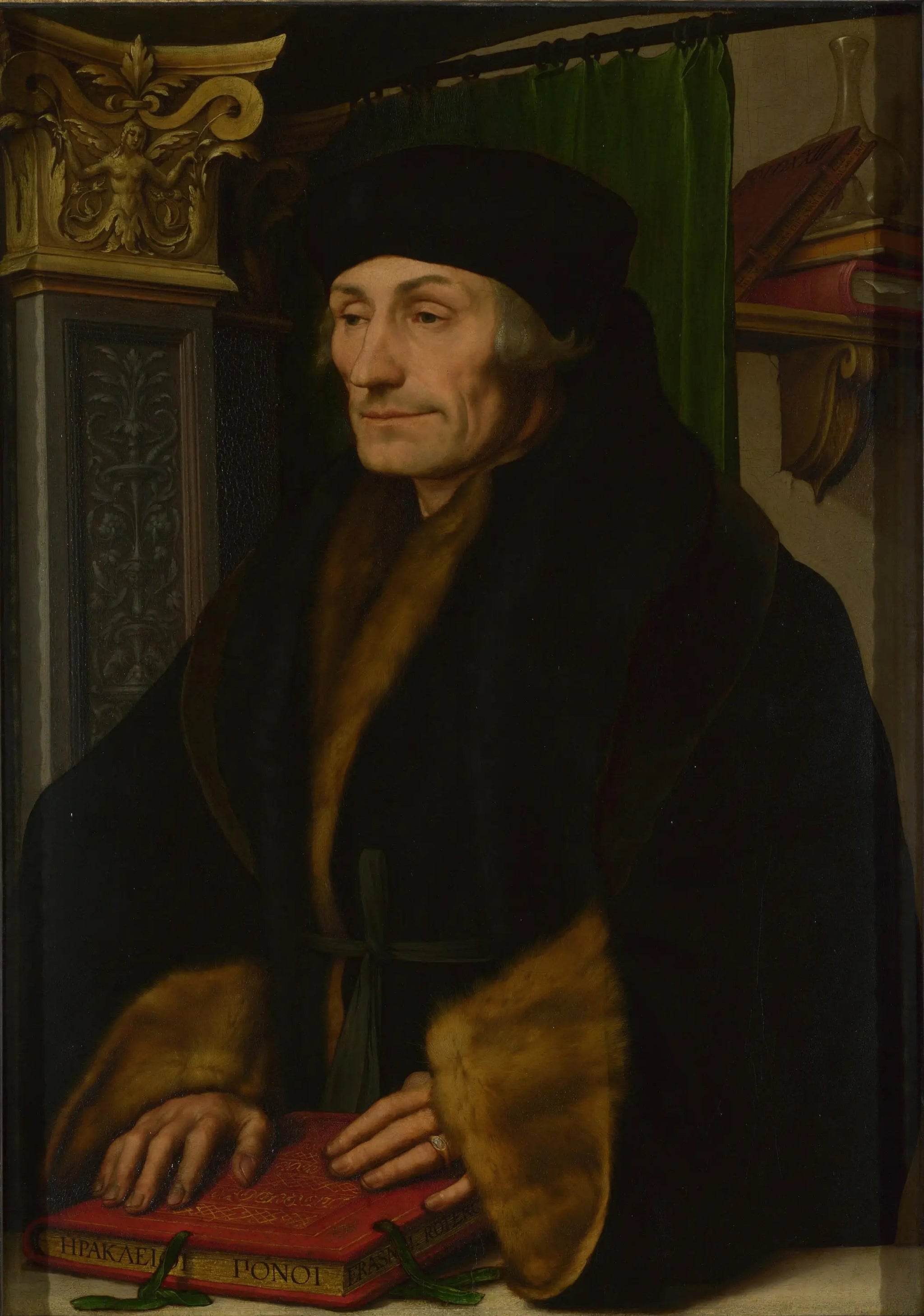 Érasme - Hans Holbein le Jeune image 1 reproduction de peinture à l’huile