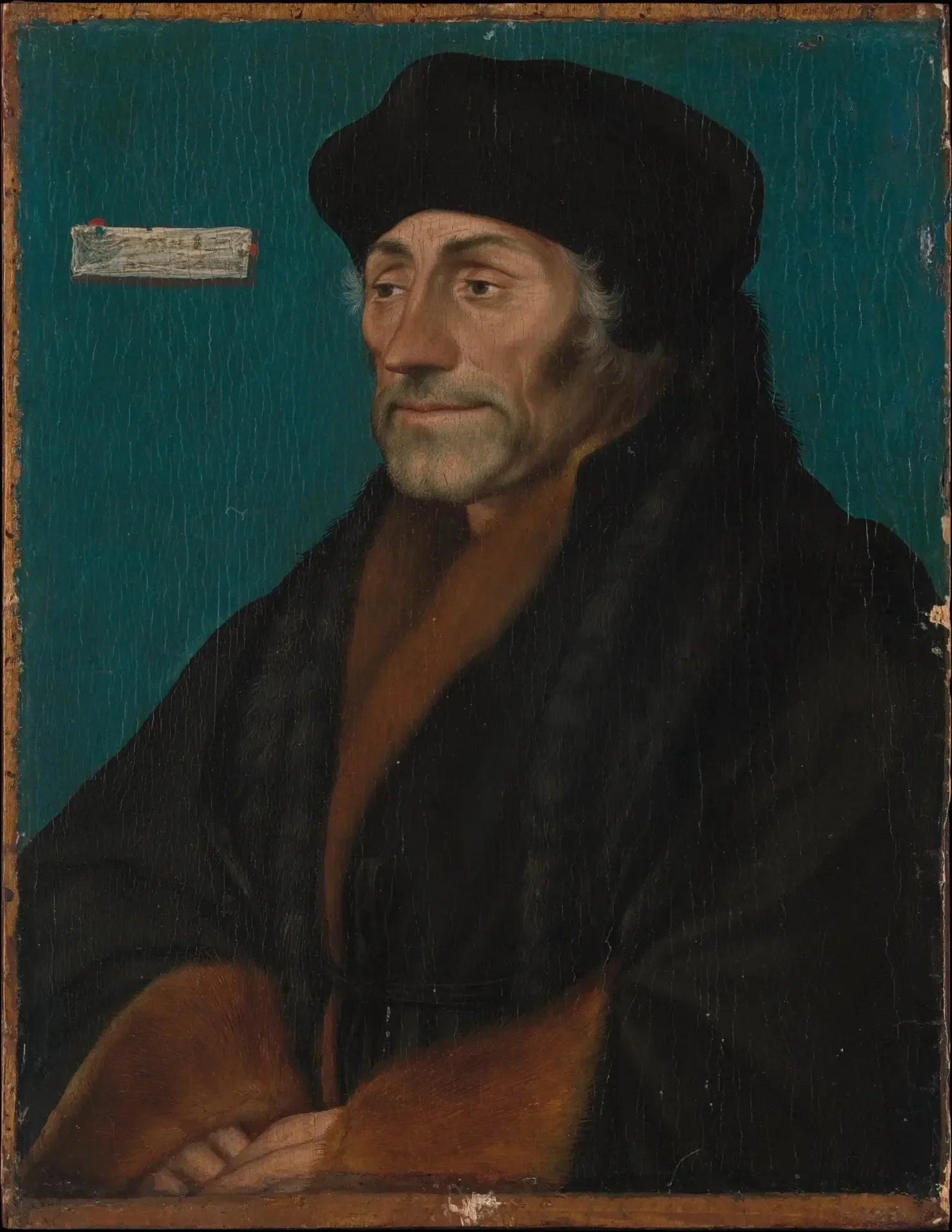 Erasmus of Rotterdam - Hans Holbein le Jeune image 1 reproduction de peinture à l’huile