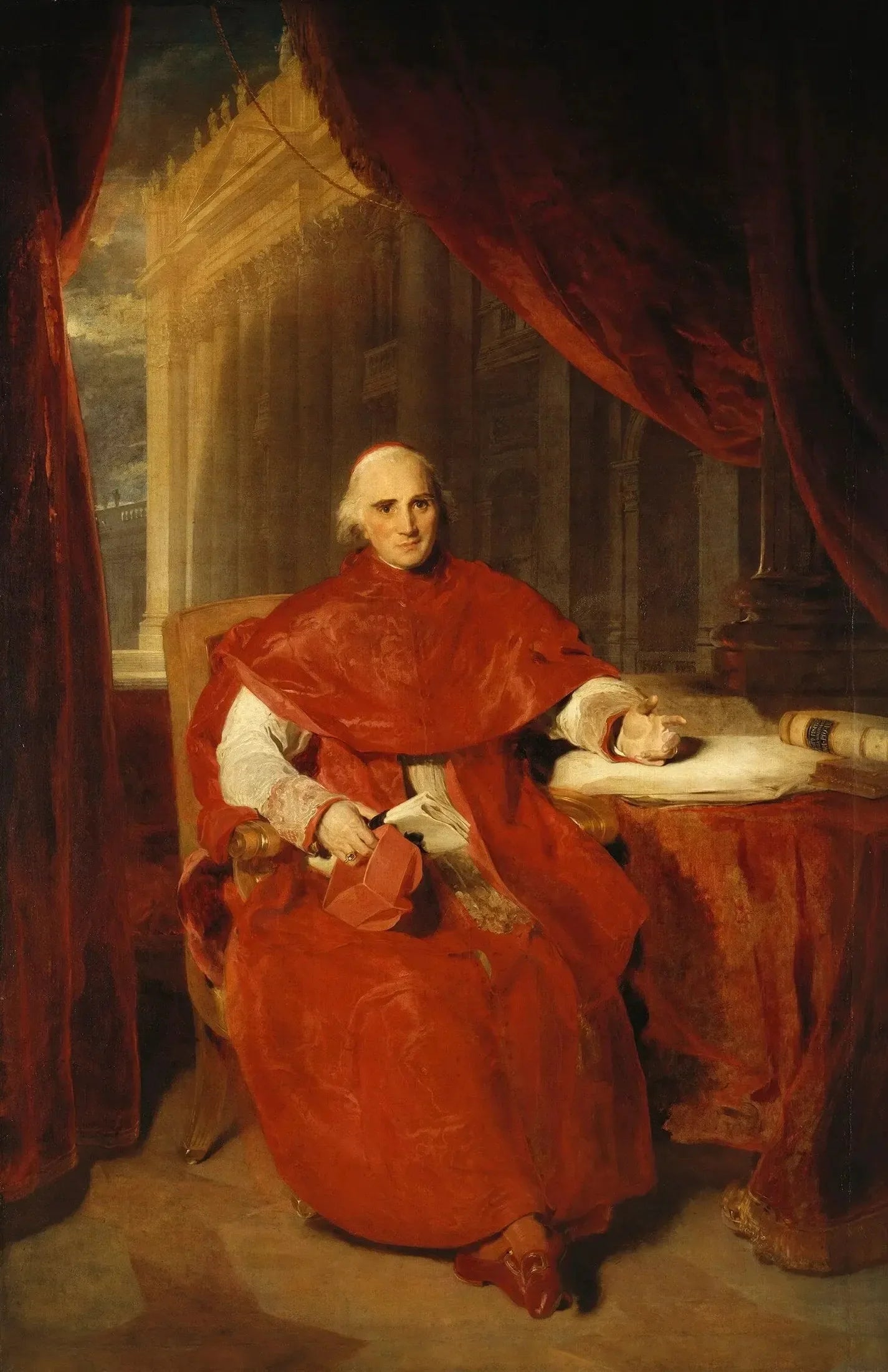 Ercole, cardinal Consalvi (1757-1824) - Thomas Lawrence image 1 copie de tableau peinte à la main