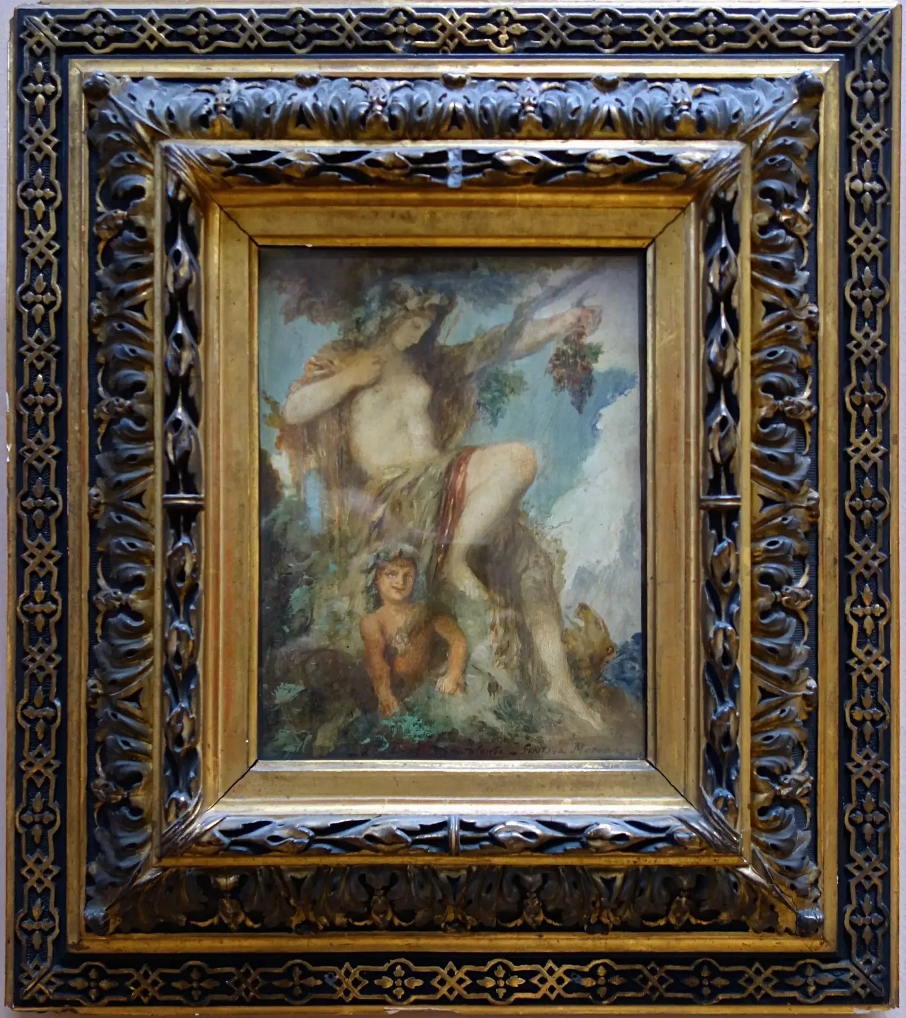 Érigone - Gustave Moreau image 1 copie de tableau peinte à la main