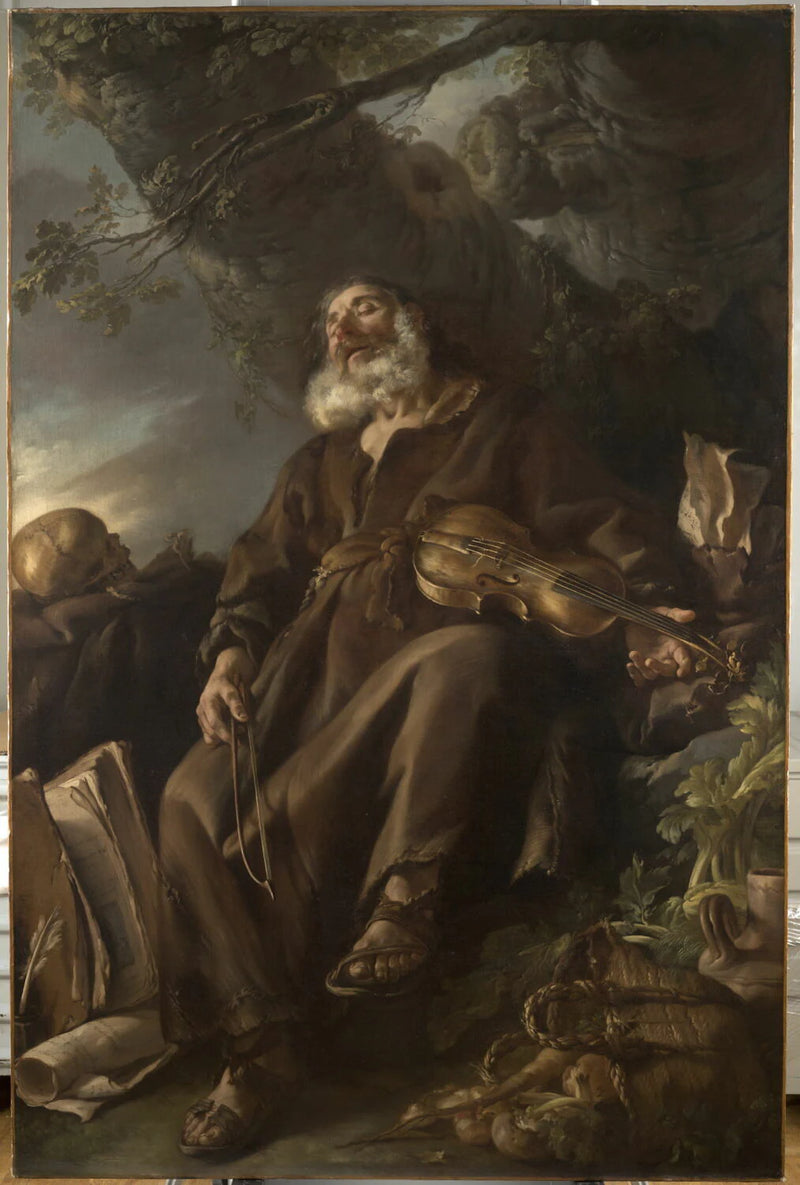 L'Ermite endormi - Joseph-Marie Vien
