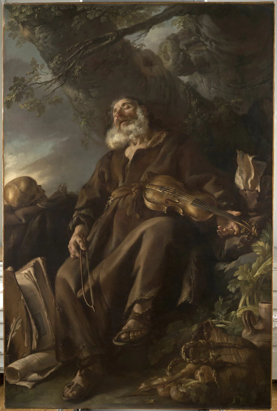 L'Ermite endormi - Joseph-Marie Vien