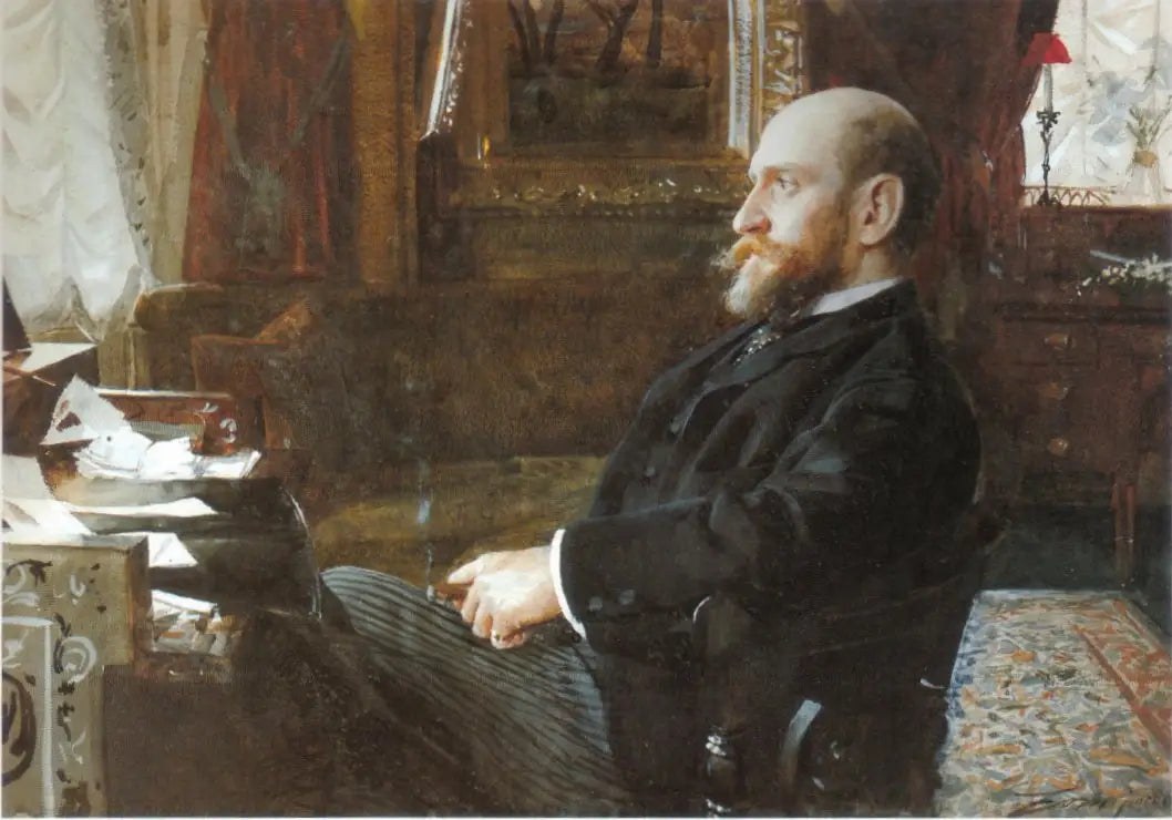 Ernest Cassel - Anders Zorn image 1 reproduction d’œuvre d’art à l’huile