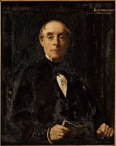 Ernest Legouvé - Jules-Élie Delaunay image 1 tableau peint à l’huile sur toile