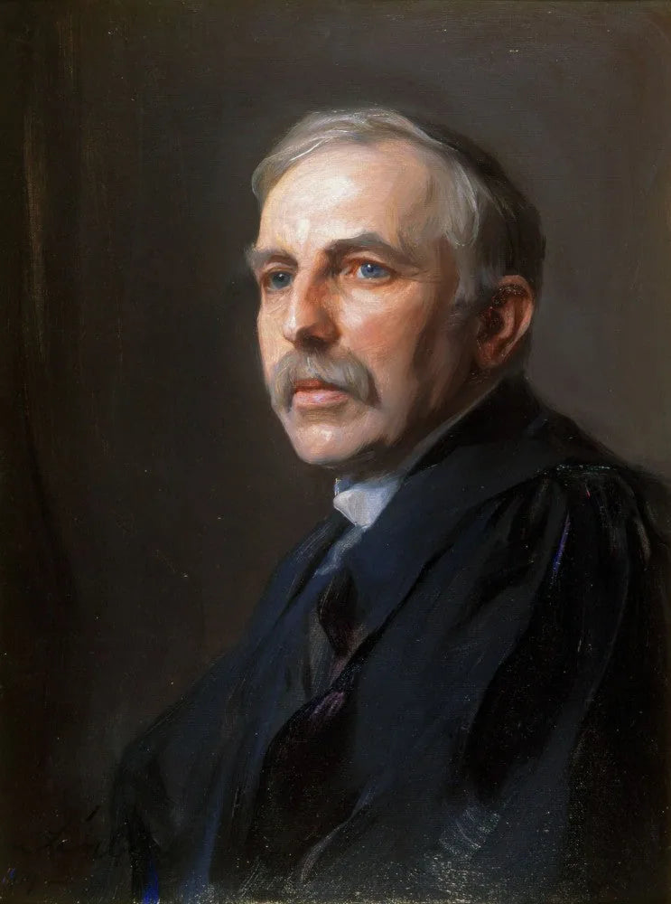 Ernest Rutherford, baron Rutherford de Nelson, membre et physicien - Philip de László image 1 reproduction de peinture à l’huile
