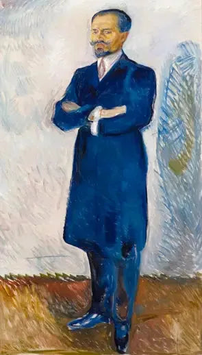 Ernest Thiel - Edvard Munch image 1 reproduction artisanale de tableau