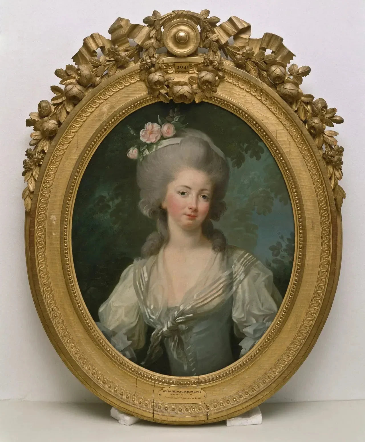 Ernestine-Frédérique, Princesse de Croy - Élisabeth Vigée Le Brun image 1 copie peinte à la main à l’huile