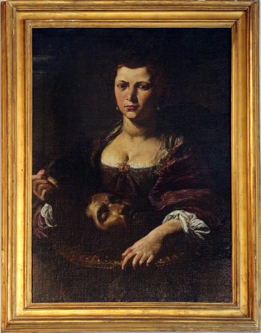 Erodiade con la testa del Battista - Valentin de Boulogne