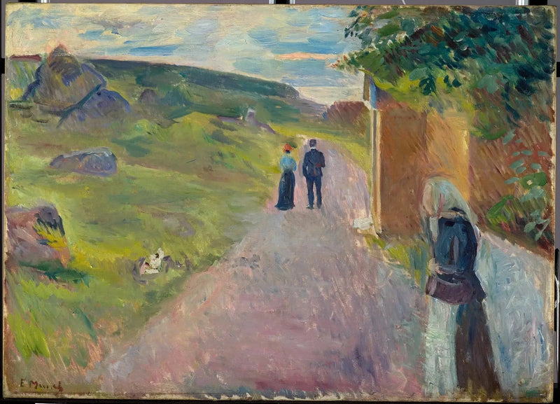 Érotisme un soir d'été - Edvard Munch