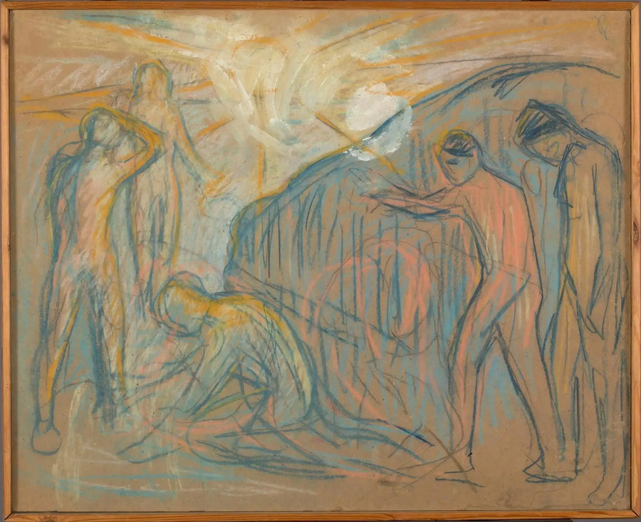 Errant vers la lumière - Edvard Munch