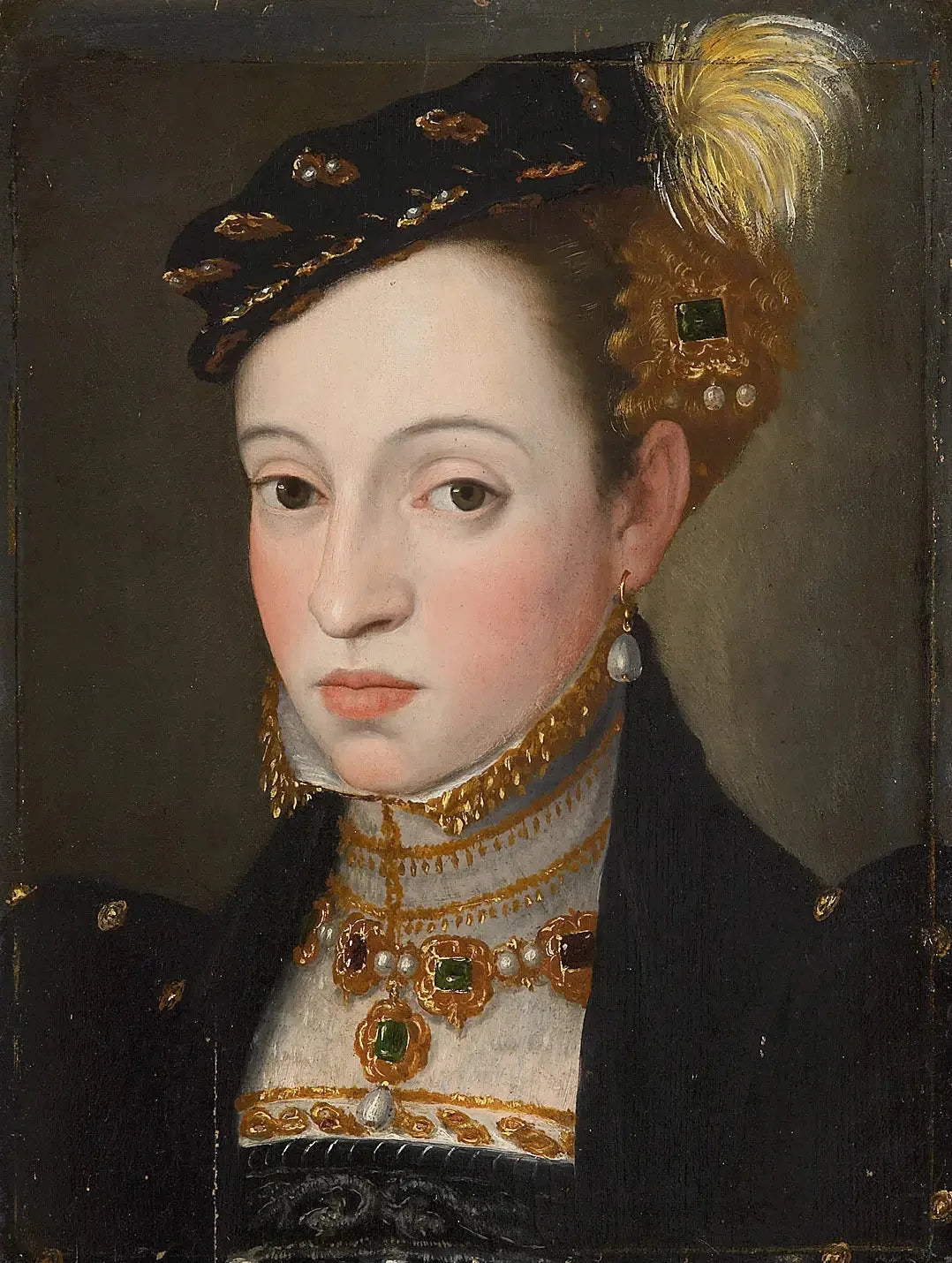 Erzherzogin Magdalena (1532-1590) - Giuseppe Arcimboldo image 1 copie peinte à la main à l’huile