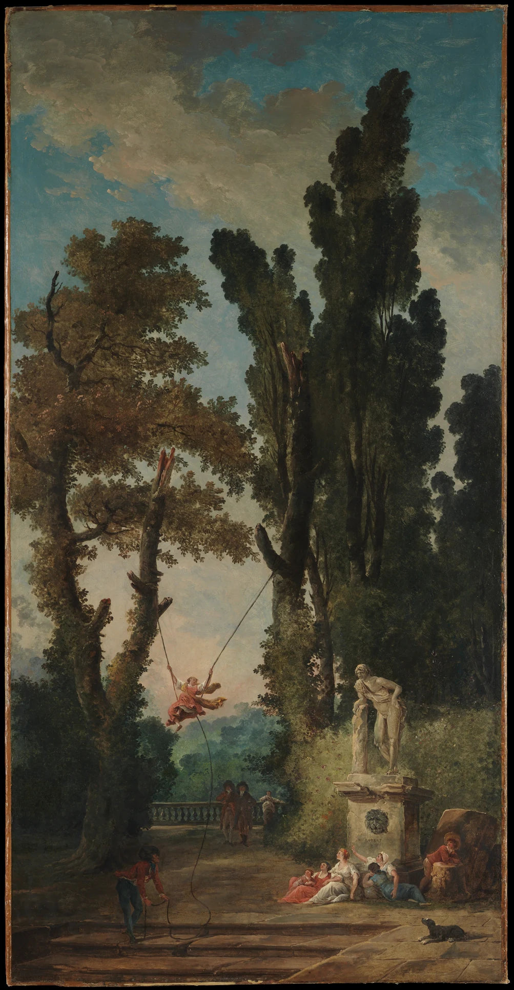 L'Escarpolette - Hubert Robert