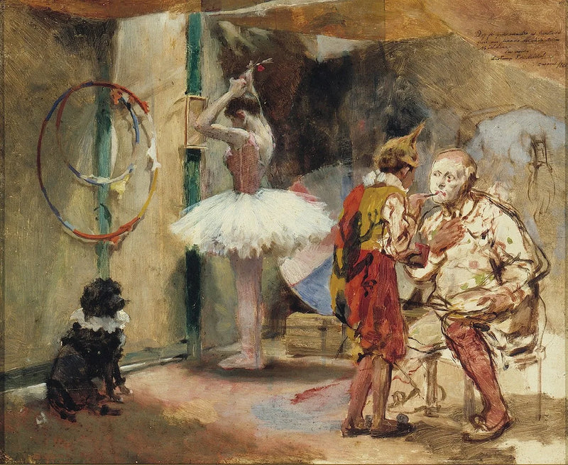 Escenas del circo. - Arturo Michelena